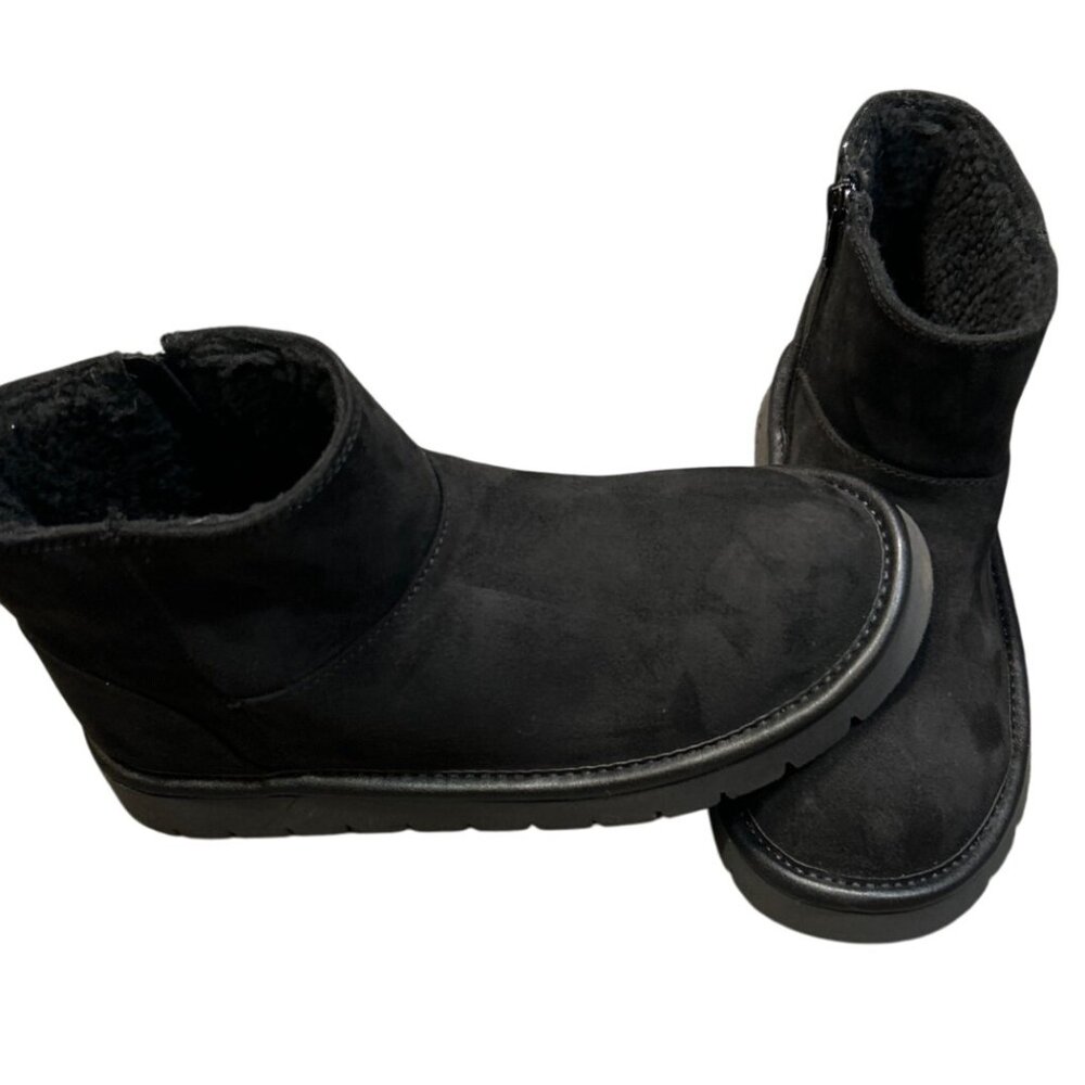 Universal Thread Memory Foam Booties in May Black Size 8 NWT - Picture 2 of 8